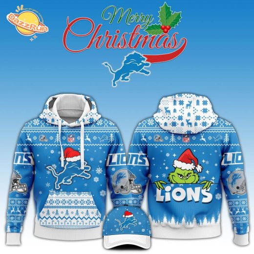 Detroit Lions Christmas 2024 NFL Limited Edition Hoodie