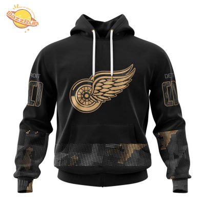 Detroit Red Wings NHL Personalized Military Appreciation Design Hoodie – Fan Gear