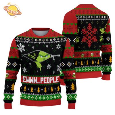 Eww People Knitted Sweater