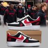 Utah Football Family Forever AF1 Unisex Sneakers – Black Design