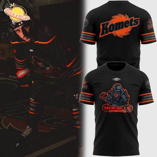 Fort Wayne Komets 2024 Blackout Night T-Shirt – Limited Edition Team Gear