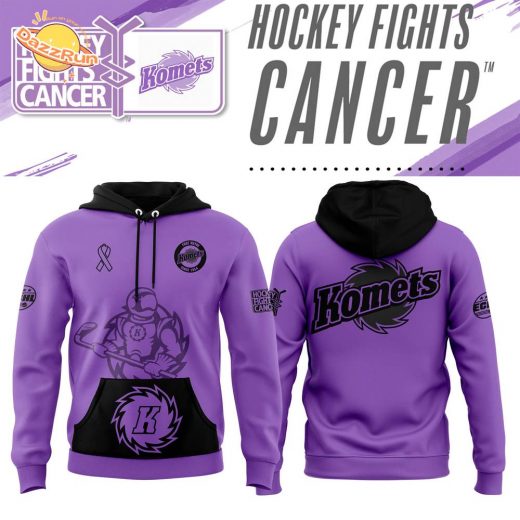 Fort Wayne Komets Hockey Fights Cancer 2024 Hoodie – Support Cancer Research