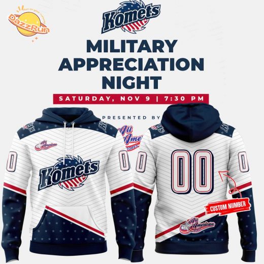 Fort Wayne Komets Military Appreciation Night 2024 Hoodie