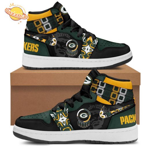 Green Bay Packers NFL 2024 Native American Heritage Month Premium AJ1 Shoes – Limited Edition