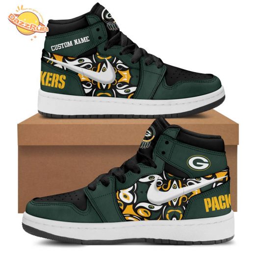 Green Bay Packers NFL 2024 Native American Heritage Month Premium Personalized AJ1 Shoes