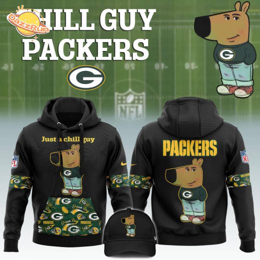 Green Bay Packers NFL x Chill Guy 2024 Limited Edition Hoodie