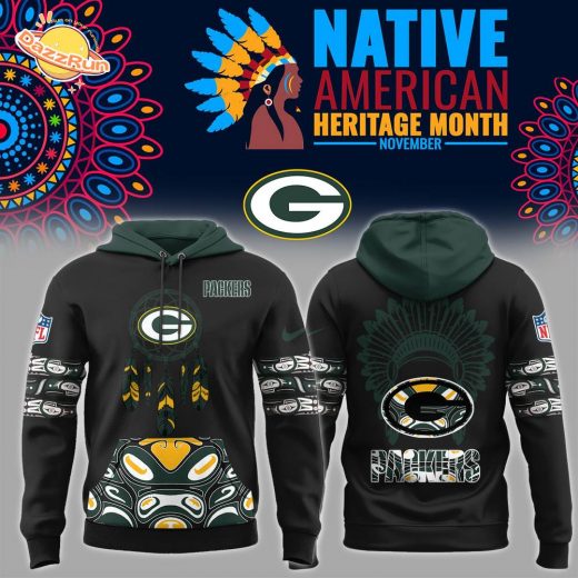 Green Bay Packers Native American Heritage Hoodie Limited Edition