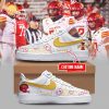 Special Iowa State Football AF1 Sneakers – Black & White, Trendy Sports Shoes