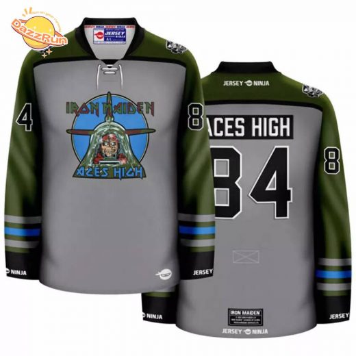 Iron Maiden x Hockey Jersey – Custom Design Version