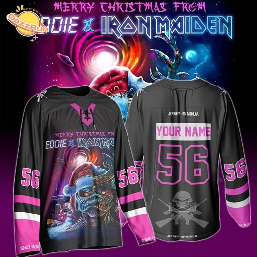 Iron Maiden x Hockey Jersey – Personalized Christmas Edition