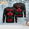 “Playing Pickleball Improves Memory” Ugly Christmas Sweater – Holiday Pickleball Fun