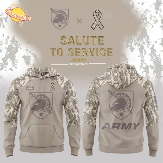 Limited Edition Army Football Salute To Service Hoodie