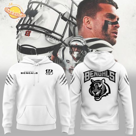 Limited Edition Cincinnati Bengals White Hoodie 2024