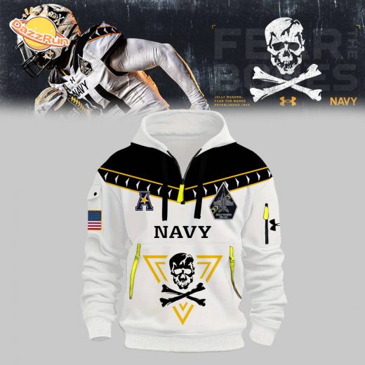 Limited Edition Navy Midshipmen Football Black Hoodie 2024