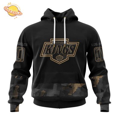 Los Angeles Kings NHL Personalized Military Appreciation Design Hoodie – Custom Gear