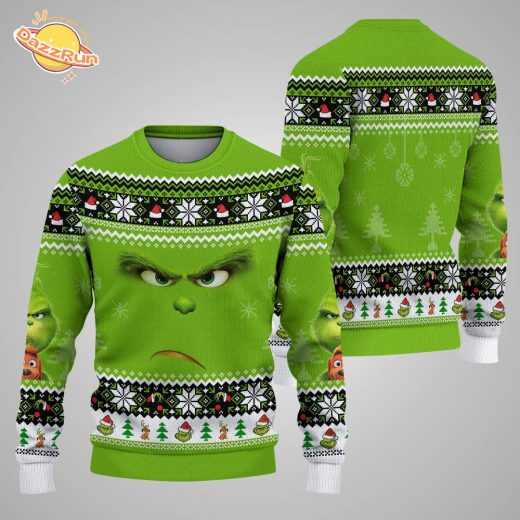 Monster Knitted Ugly Sweater