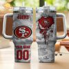 Personalized NFL Bills 40oz Tumbler – Custom Football Fan Cup