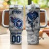 Personalized NFL Browns 40oz Tumbler – Custom Fan Drinkware