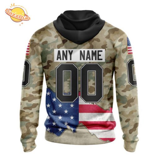 NHL St. Louis Blues Camo Color Specialized Kit for the United States Hoodie