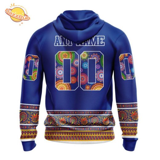 NHL St. Louis Blues Specialized Hockey Jersey for Diwali Festival Hoodie