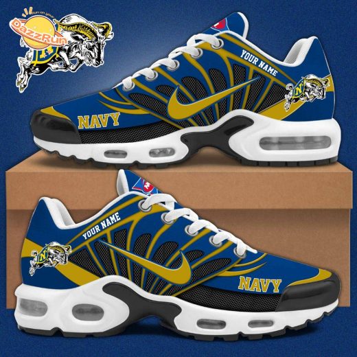 Navy Midshipmen 2024 Air Max Plus Sneakers – Limited Edition, New Design