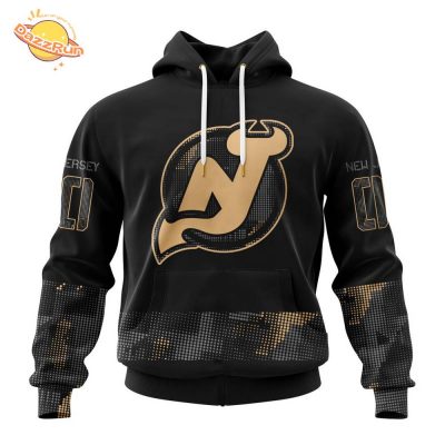 New Jersey Devils NHL Personalized Military Appreciation Design Hoodie – Custom Gear