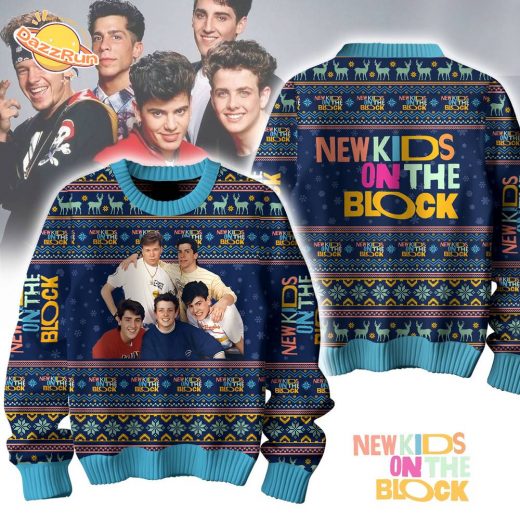 New Kid On The Block Ugly Christmas Sweater