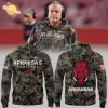 Nike Arkansas Razorbacks 2024 Veteran Camo Hot Design Hoodie