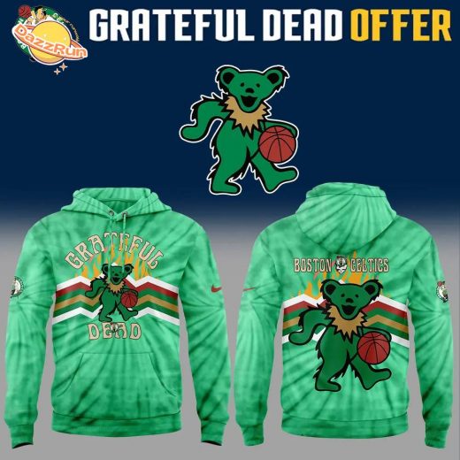 Nike Boston Celtics Grateful Dead Night Limited Edition Hoodie