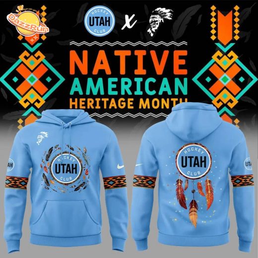 Nike Utah Hockey 2024 Native American Heritage Month Hoodie