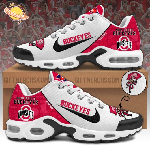 Ohio State Buckeyes Custom Air Max Sneakers – Limited Edition, Personalized 2024