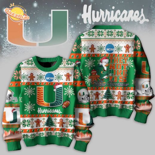 PREMIUM Hurricanes Knitted Christmas Sweater