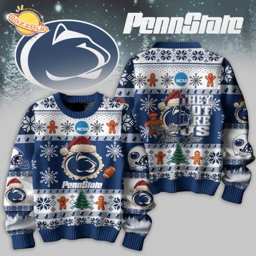 PREMIUM Penn State Knitted Christmas Sweater