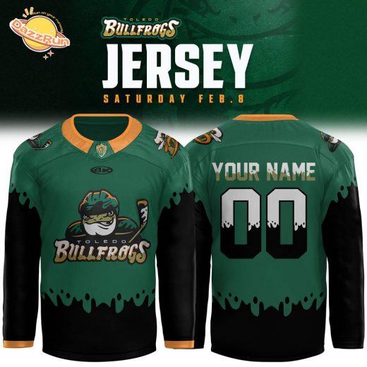 Personalized Toledo Walleye 2024 Green Jersey