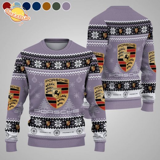 Porsche Knitted Christmas Sweater