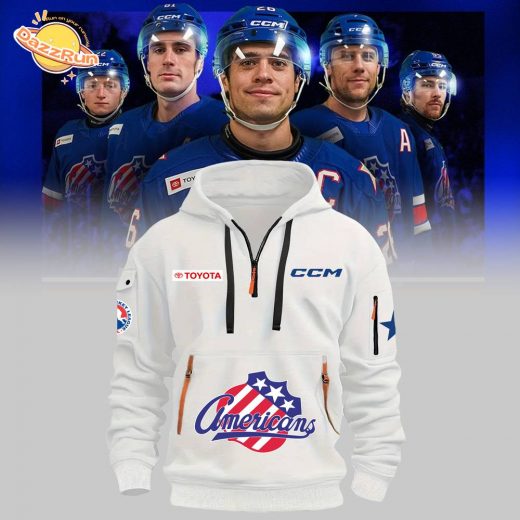 Rochester Americans 2024 Limited Edition Hoodie – Navy Color Design