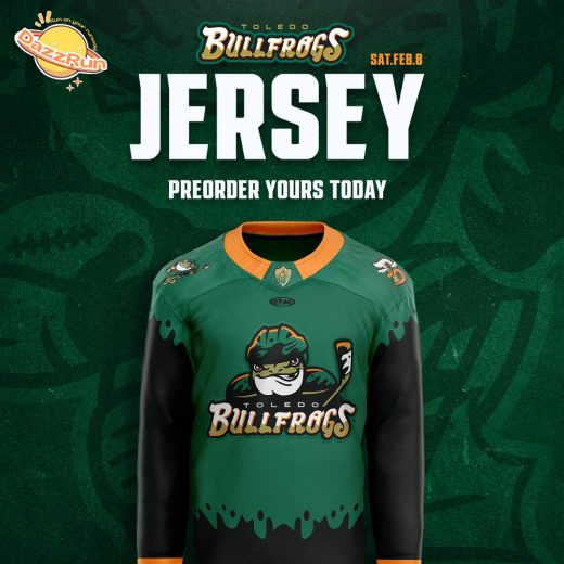 Toledo Bullfrogs Premium Limited Personalized Jersey – Custom Design