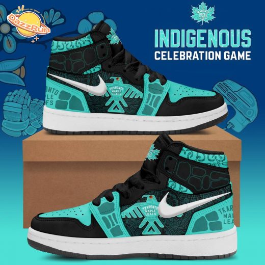 Toronto Maple Leafs 2024 Indigenous Heritage Night Premium Limited AJ1 Shoes