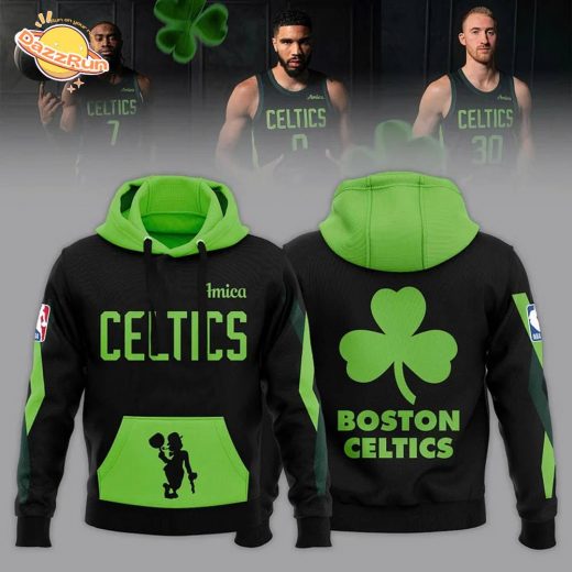 Unisex Boston Celtics Basketball Print Hoodie Limited Edition