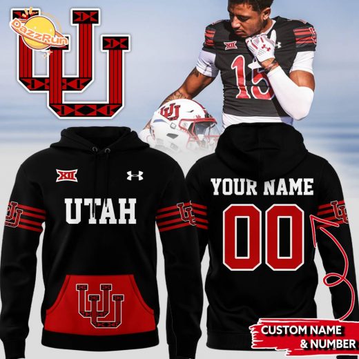 Utah Football 2024 Custom Name & Number Limited Edition Hoodie