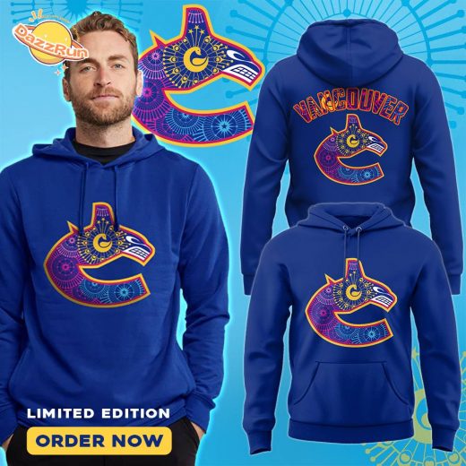 Vancouver Canucks 2024 Diwali Collection Limited Edition Hoodie