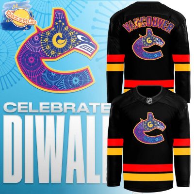 Vancouver Canucks Diwali Collection Limited Edition Jersey