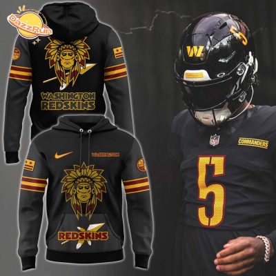 Washington Commanders Redskins 2024 Black Limited Edition Hoodie