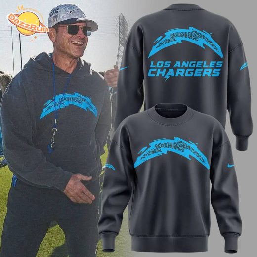 Limited Edition Los Angeles Chargers Coach Jim Harbaugh Sweatshirt 2024