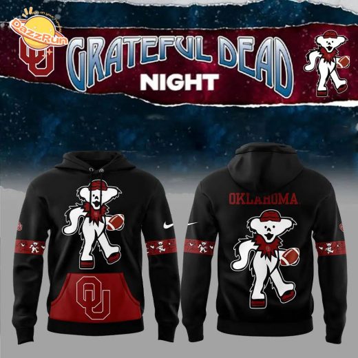 Limited Edition Nike Oklahoma Football Grateful Dead Night Hoodie