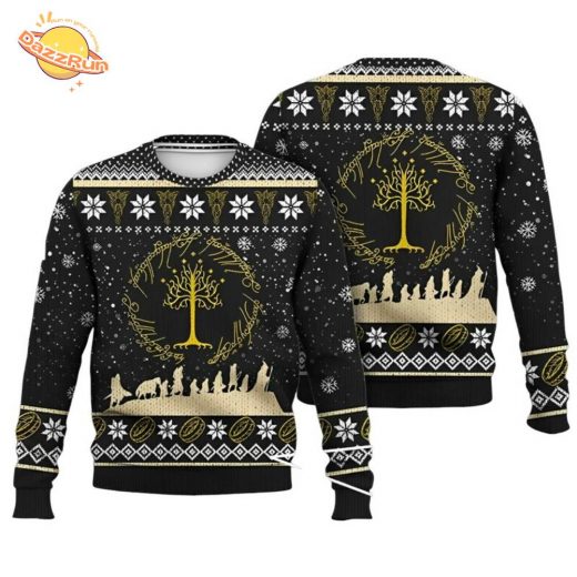 Lord of the Rings Ugly Christmas Sweater – Fantasy Christmas Edition