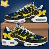 Michigan Football Personalized Air Max Plus Sneakers – Custom Team Edition