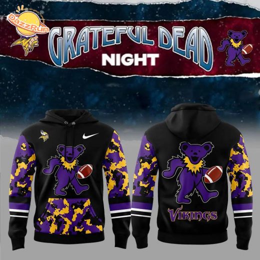 Minnesota Vikings Grateful Dead Night 2024 Nike Hoodie