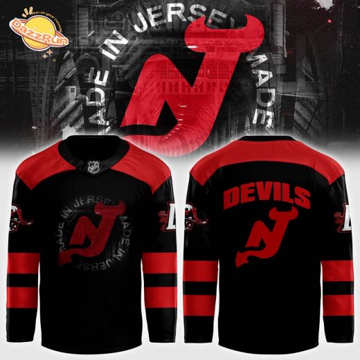 New Jersey Devils 2024 “Made in Jersey” Limited Edition Jersey