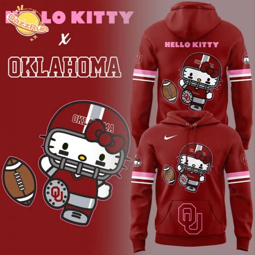 Nike Oklahoma Football x Hello Kitty Limited Edition Hoodie – Exclusive Design